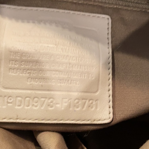 Beige Coach Soho Leather Hobo Bag - Picture 14 of 16